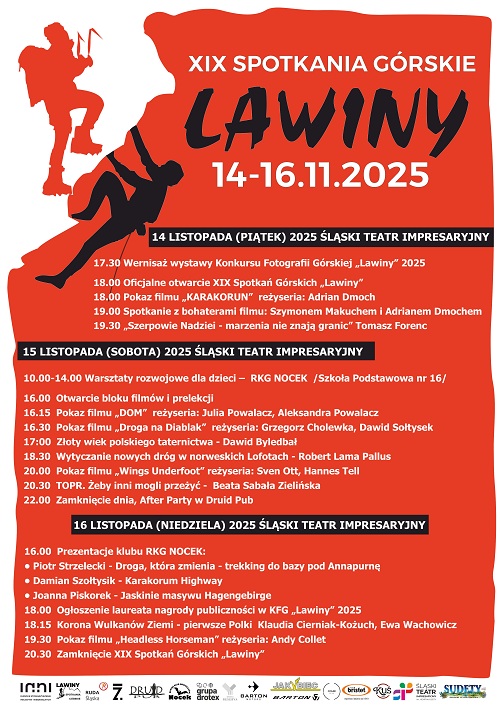 Lawiny 2025 afisz