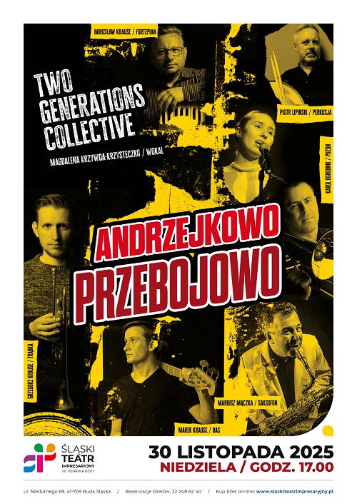 ANDRZEJKOWO - PRZEBOJOWO - koncert Two Generations Collective 